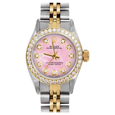 rolex oyster perpetual datejust pink face|rolex oyster perpetual pink face.